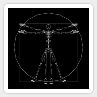 Vitruvian Biped Sticker